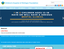 Tablet Screenshot of chmfoundation.org